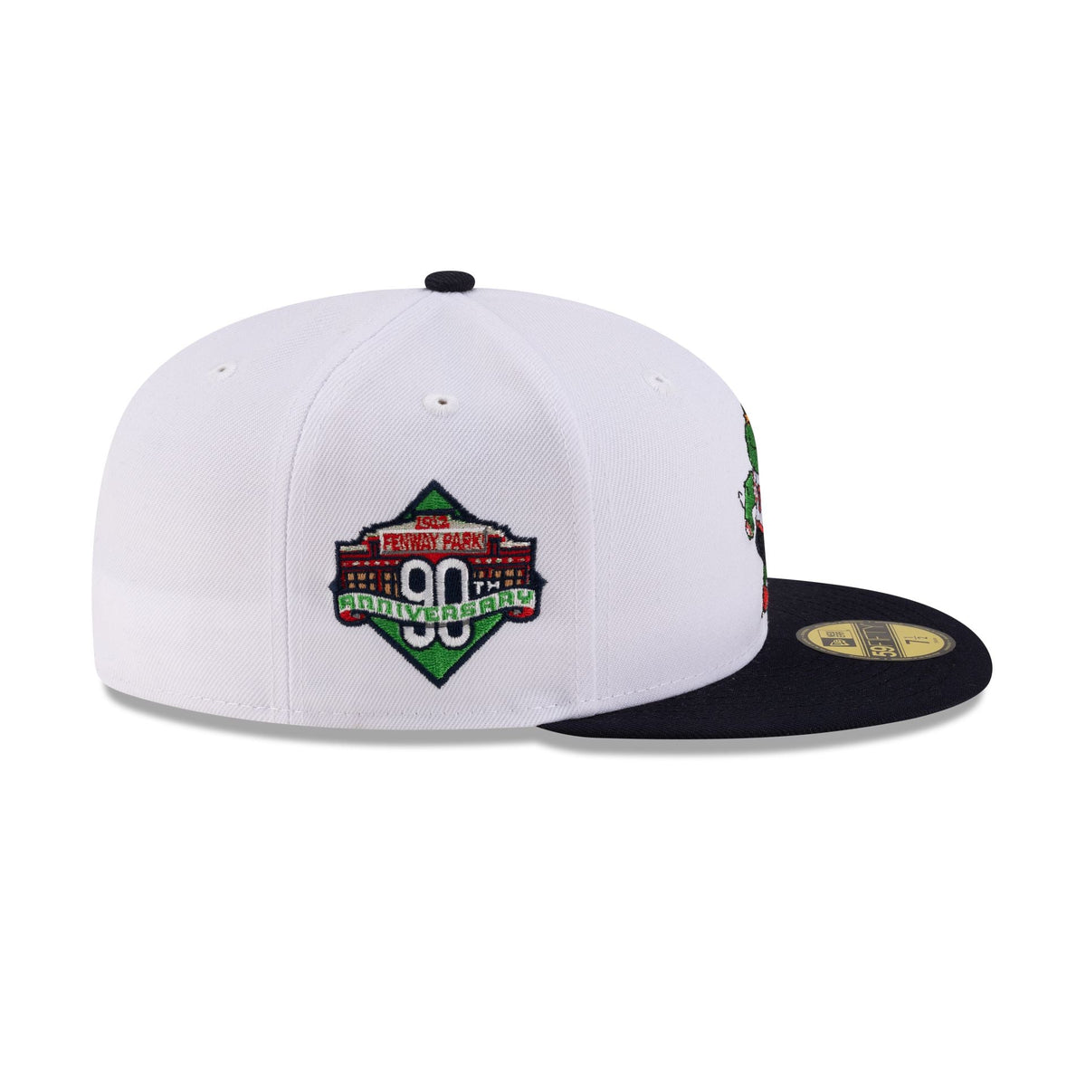Boston Red Sox Mascot White 59FIFTY Fitted Hat