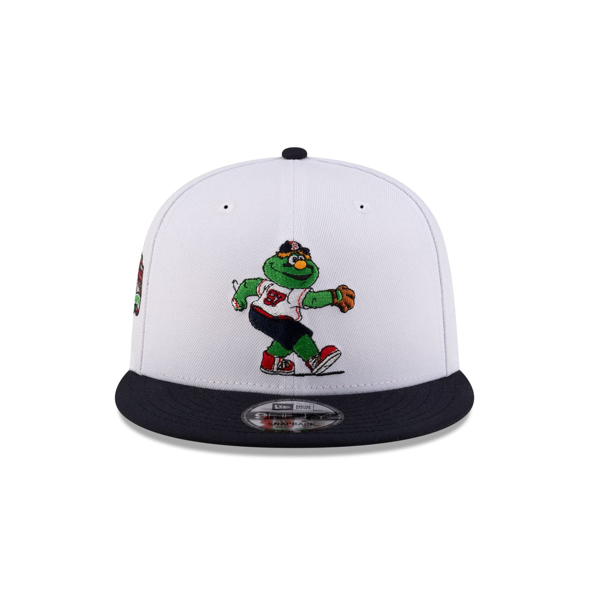 Boston Red Sox Mascot White 9FIFTY Snapback Hat