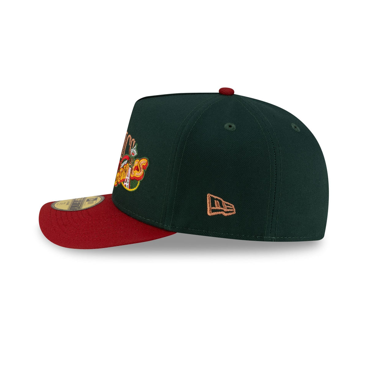 Seattle SuperSonics 1995-2001 Hardwood Classics Liner 59FIFTY A-Frame Fitted Hat