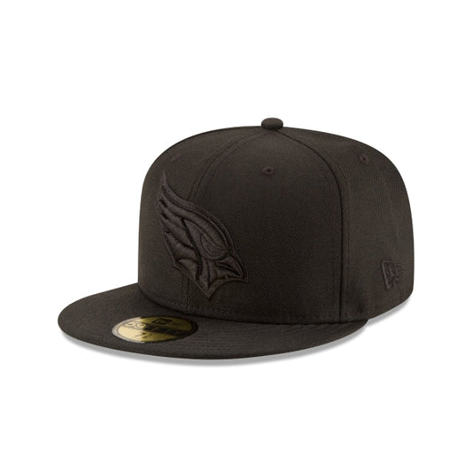 Arizona Cardinals Black On Black 59FIFTY Fitted Hat