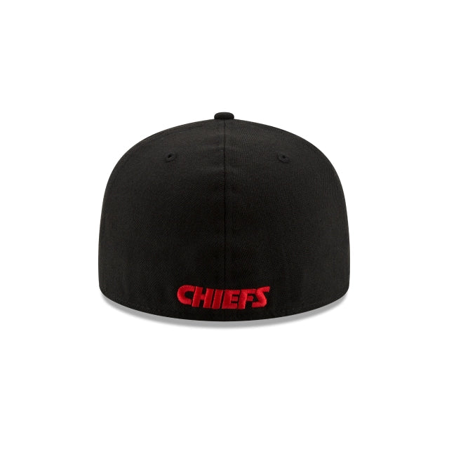 Kansas City Chiefs Black 59FIFTY Fitted Hat