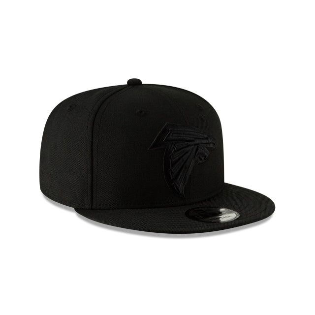 Atlanta Falcons Black On Black 9FIFTY Snapback Hat