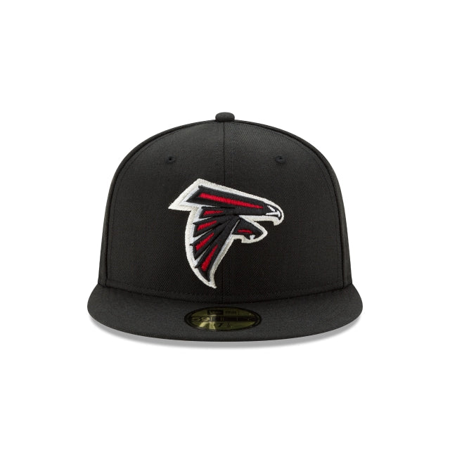 Atlanta Falcons Black 59FIFTY Fitted Hat
