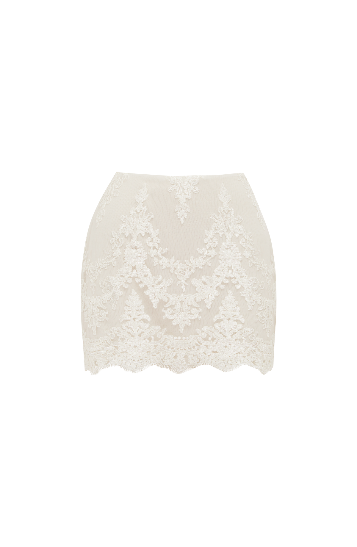Maelle Mini Skirt - Ivory