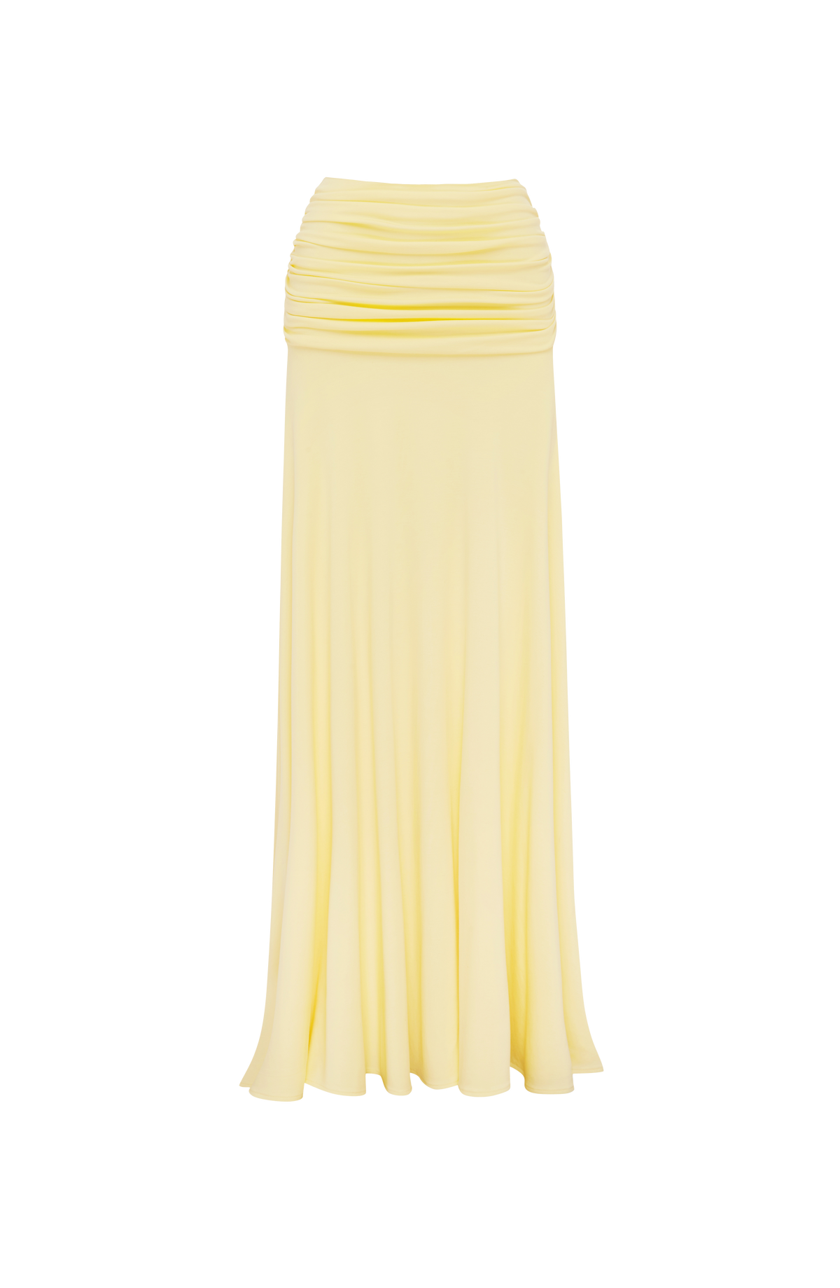 Paige Maxi Skirt - Lemon