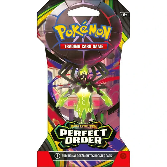 🔥2026 Christmas Gift🎄: Mega Evolution - Perfect Order Sleeved Booster Pack