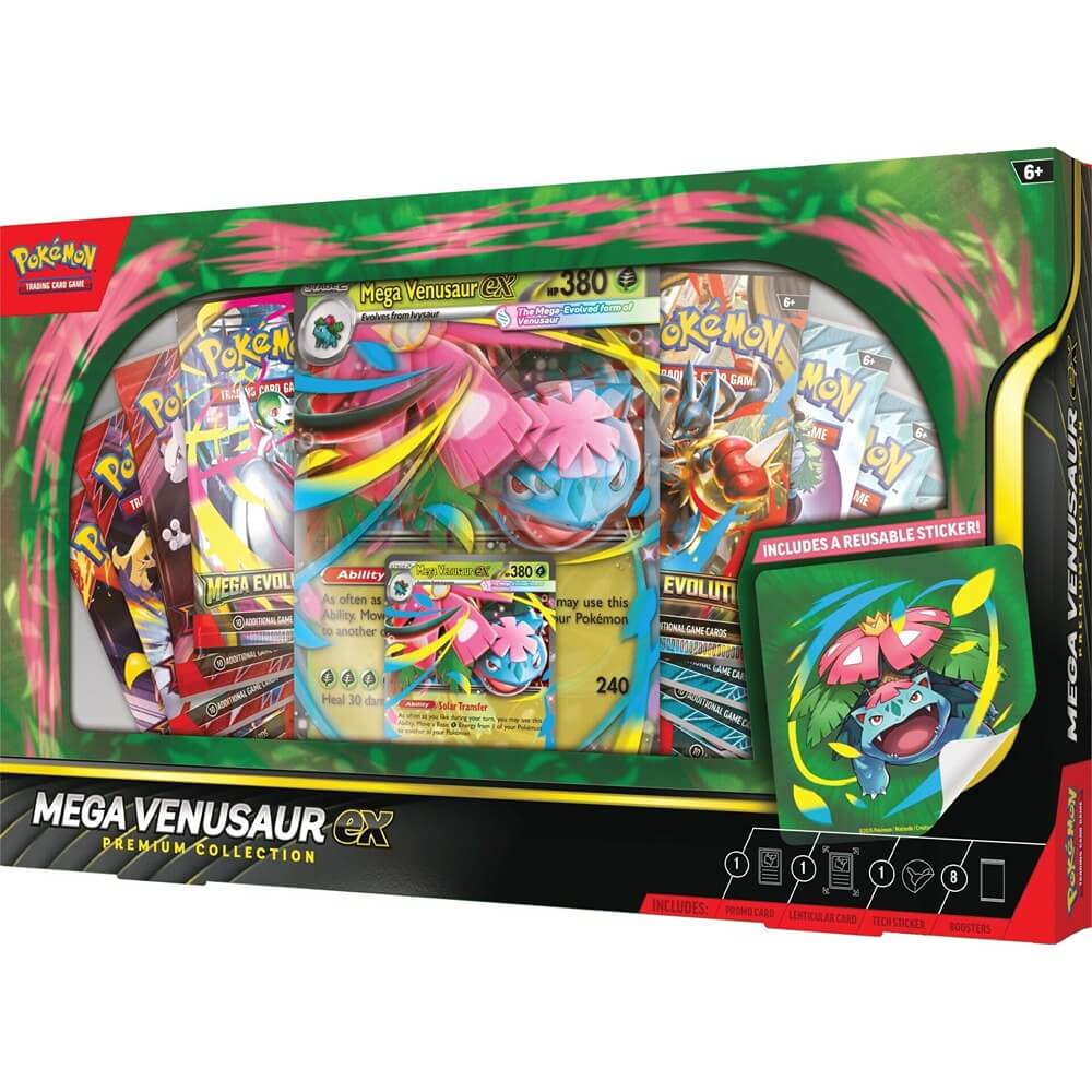 🔥2026 Christmas Gift🎄: Mega Venusaur ex Premium Collection Box