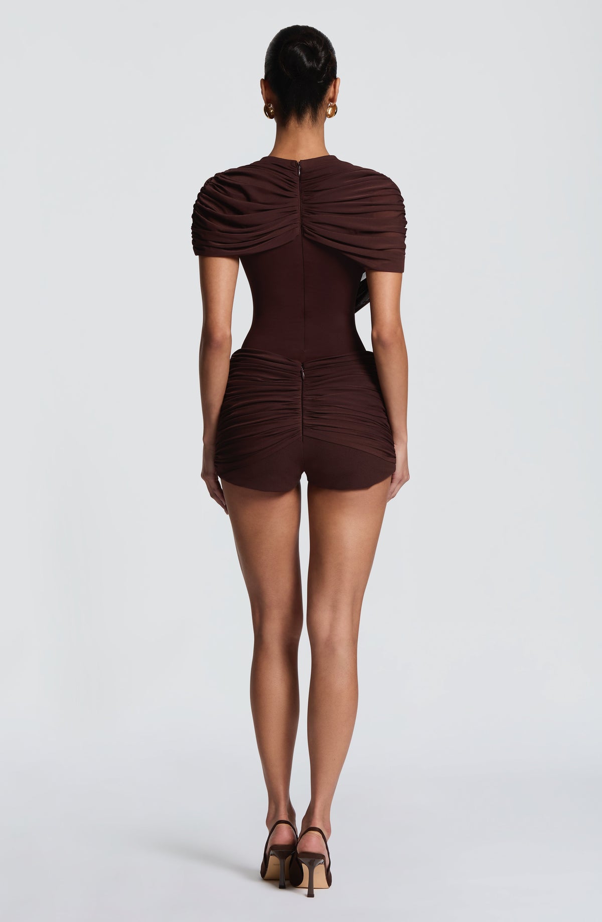 Fawna Shorts - Plum Brown