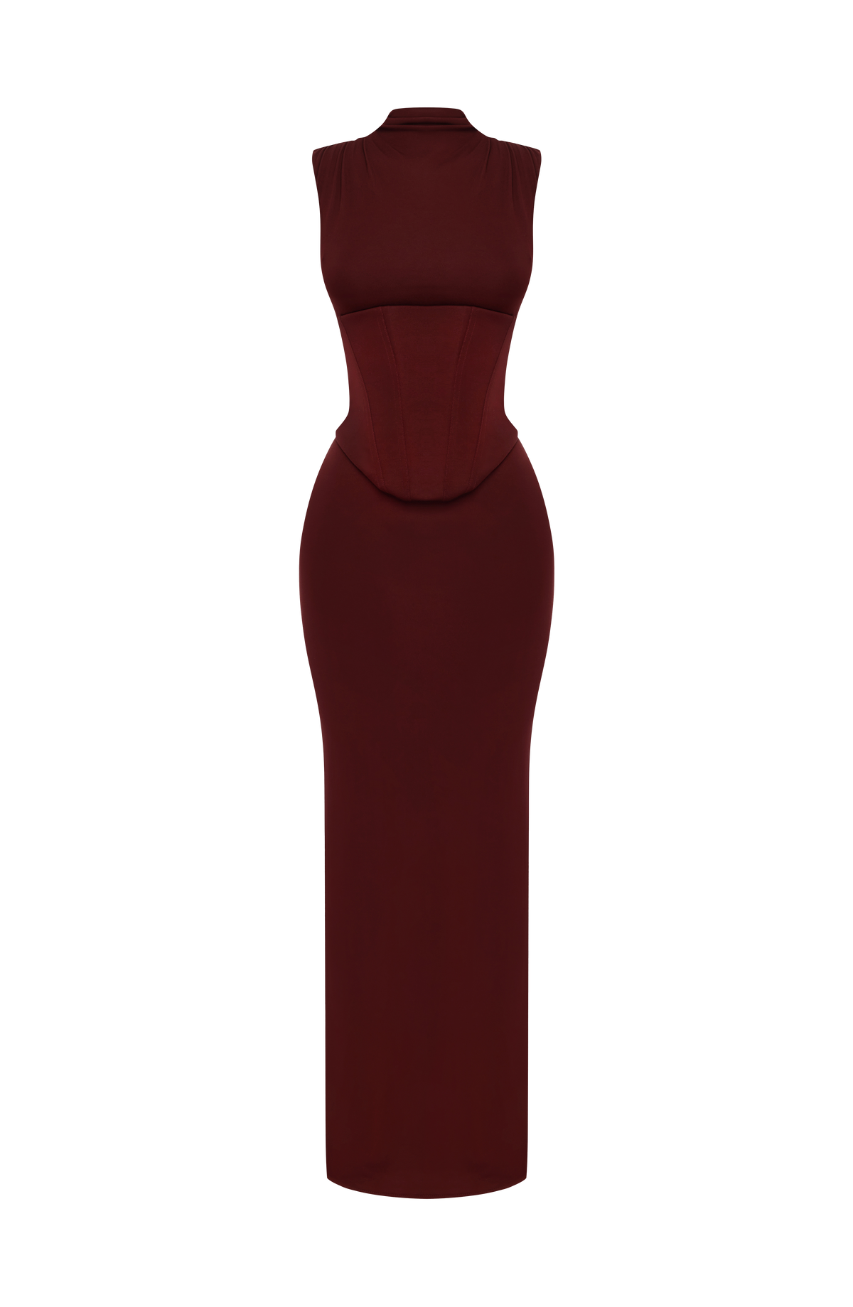 Soline Maxi Dress - Cherry Lacquer