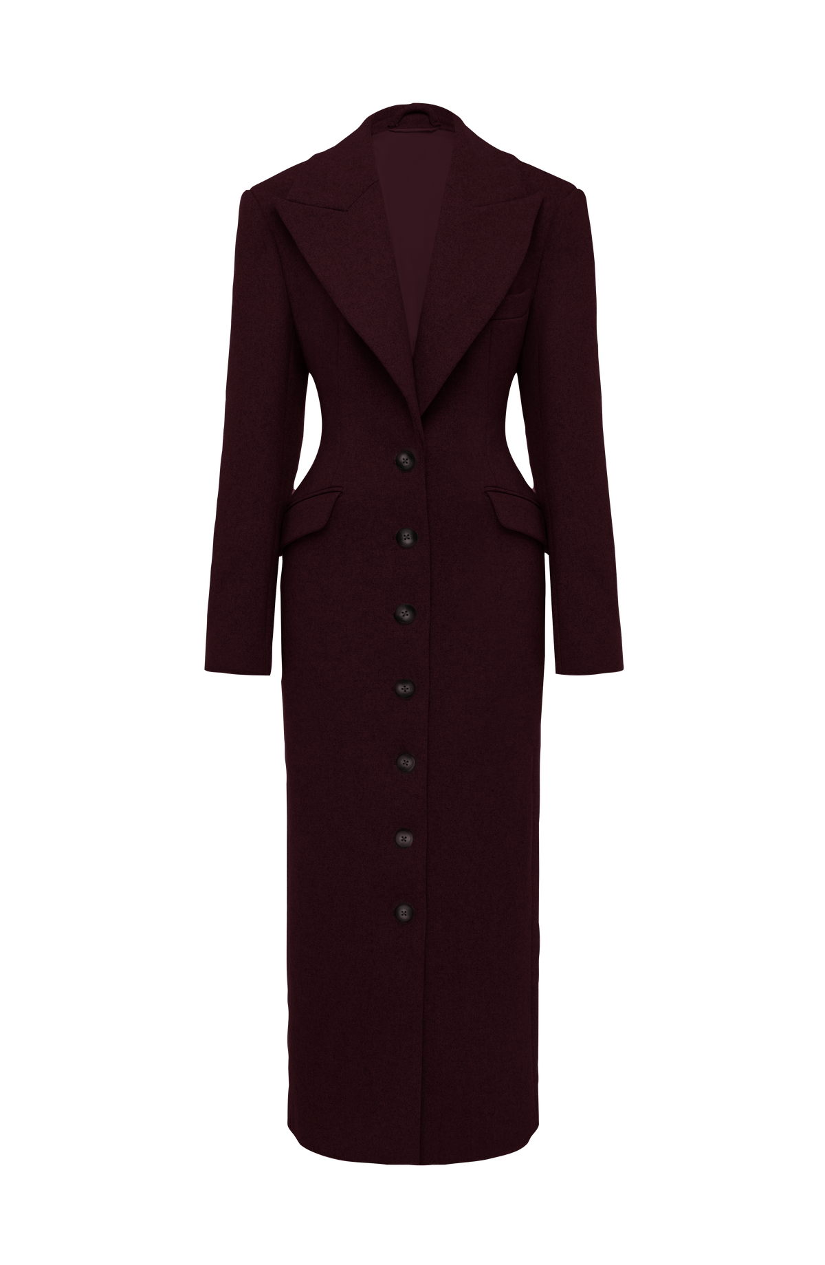 Ursula Coat - Plum