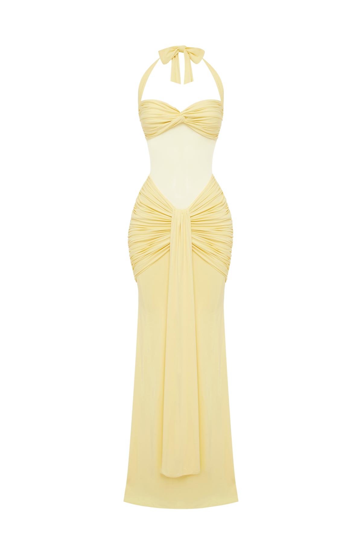 Vixen Maxi Dress - Lemon