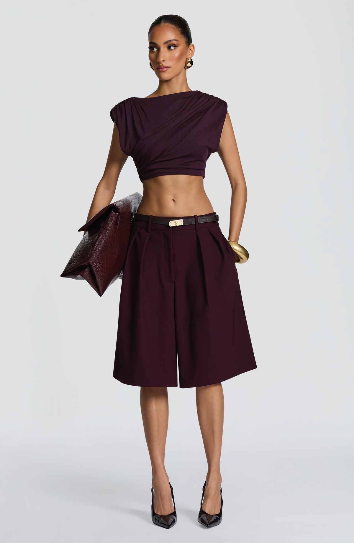 Amara Top - Plum