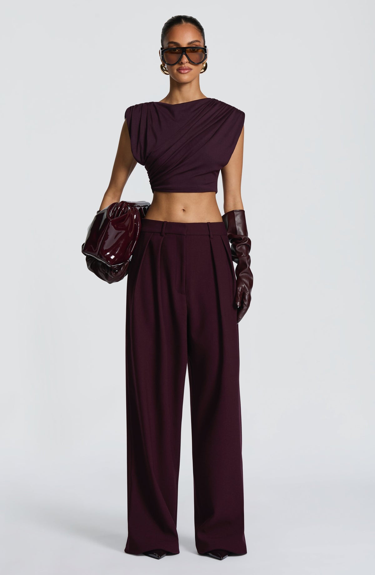 Amara Top - Plum