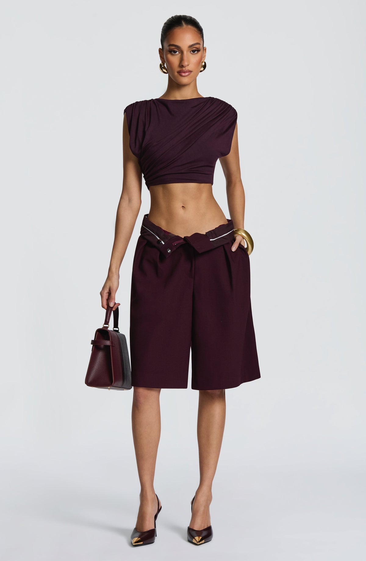 Amara Top - Plum