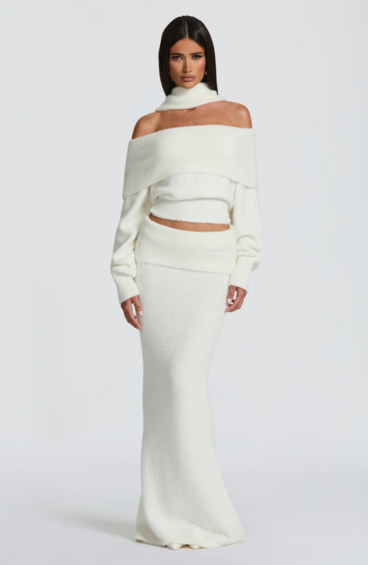 Andie Maxi Skirt - Ivory