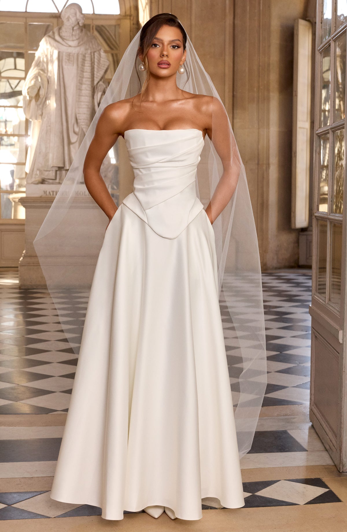Azolla Corset - Ivory