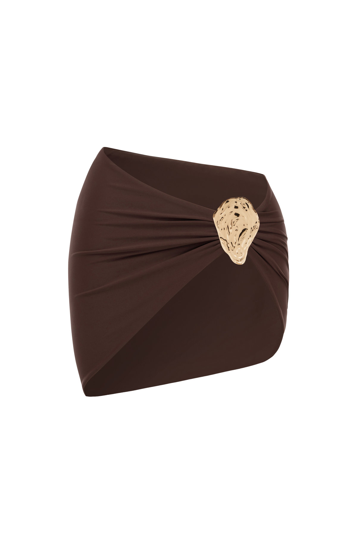Edie Mini Sarong - Plum Brown