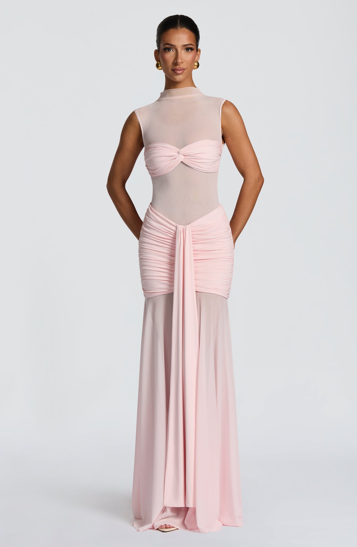 Fae Maxi Skirt - Blush