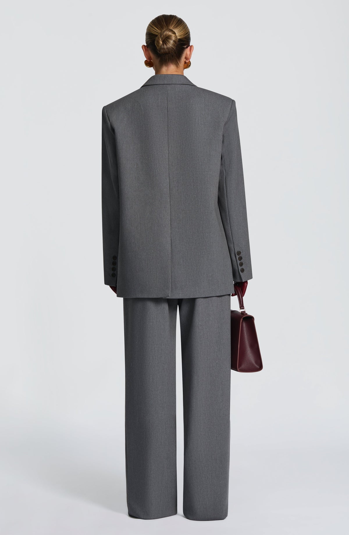 Kirsty Pants - Grey Marl