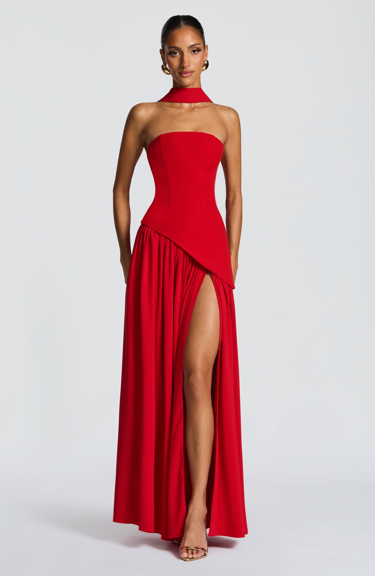 Maliyah Maxi Dress - Red