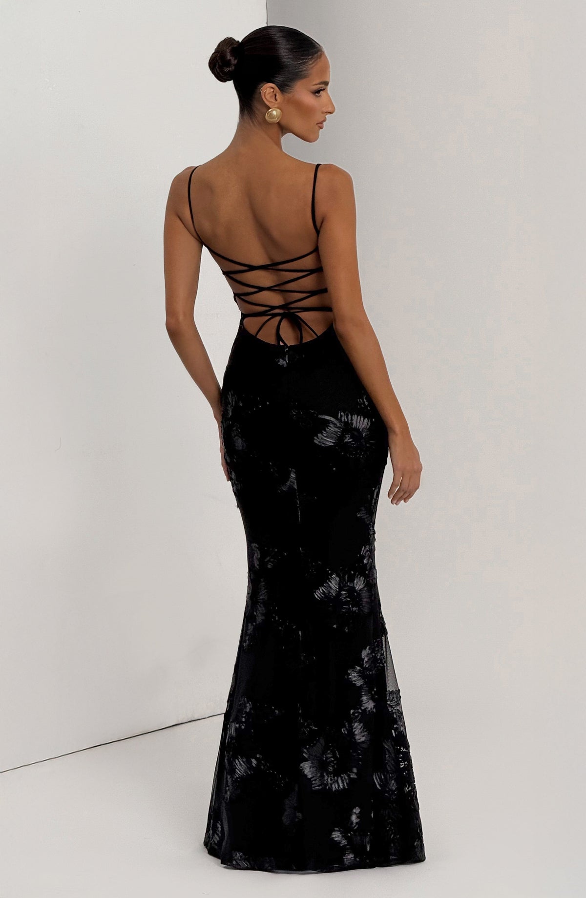 Nefertiti Maxi Dress - Black