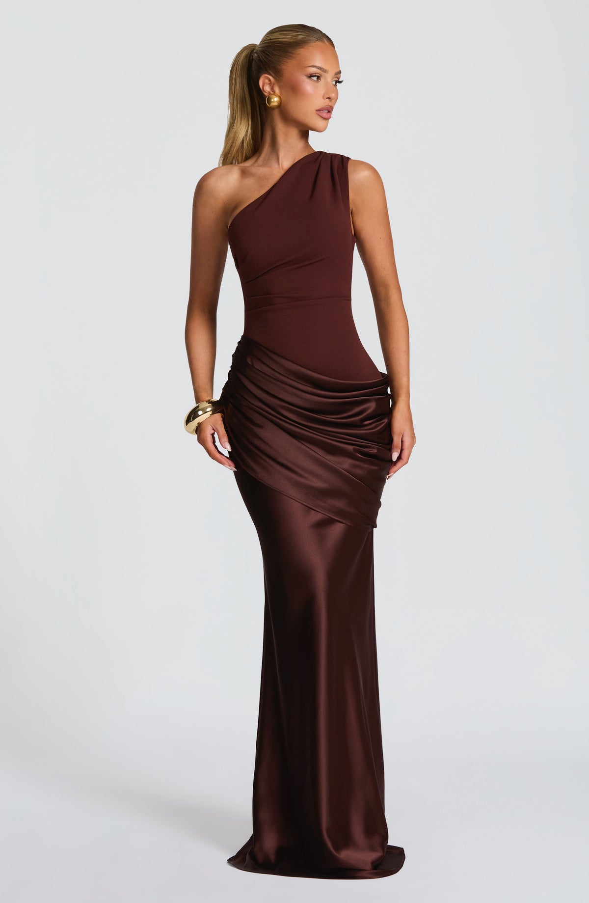 Sadona Maxi Dress - Plum Brown