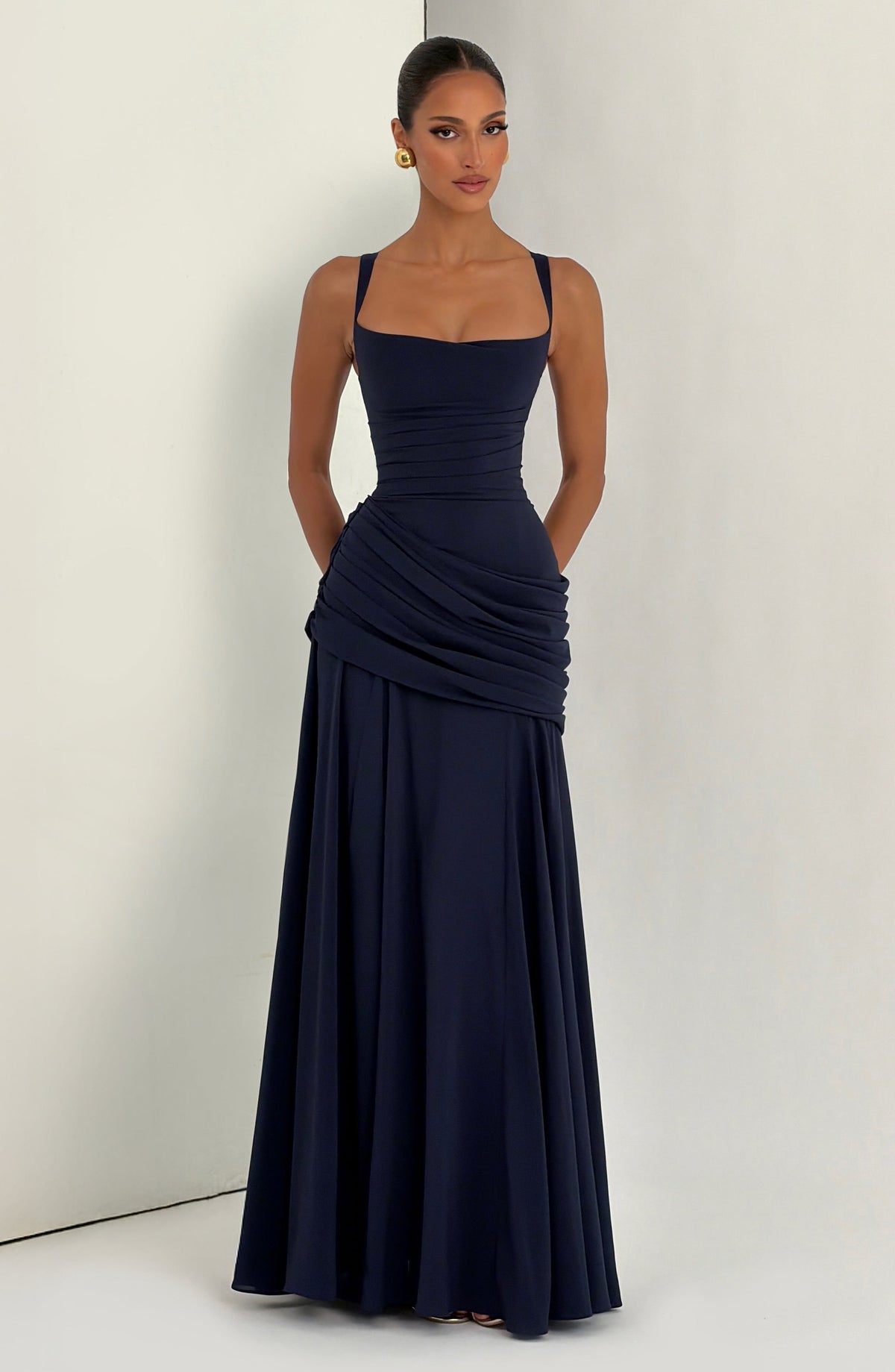 Sura Maxi Dress - Navy
