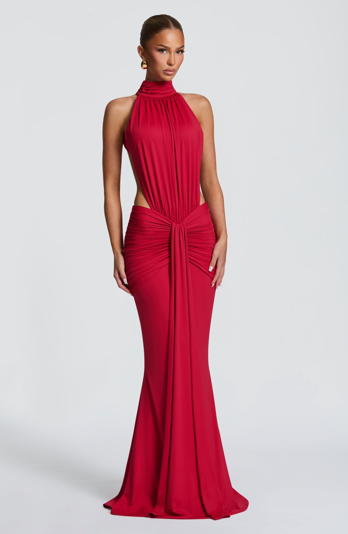Thekla Maxi Dress - Red