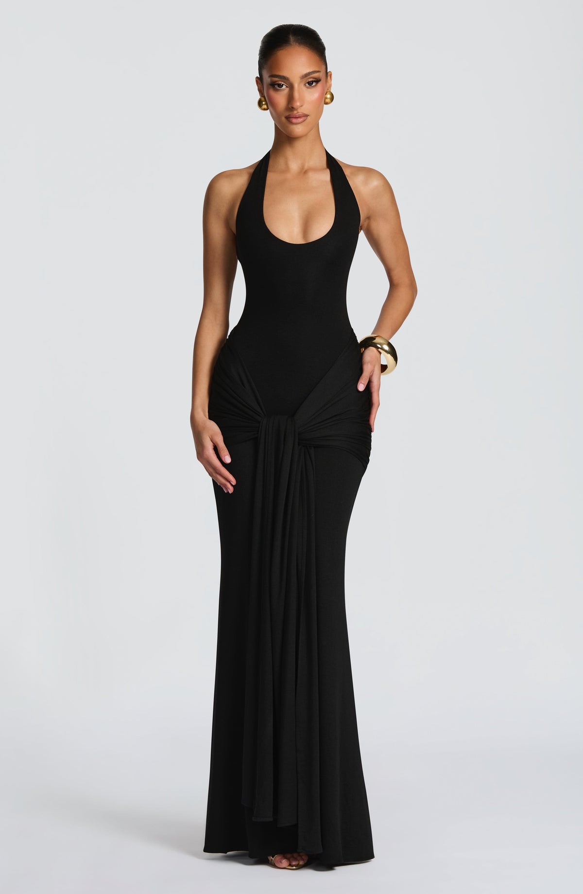 Veneda Maxi Dress - Black